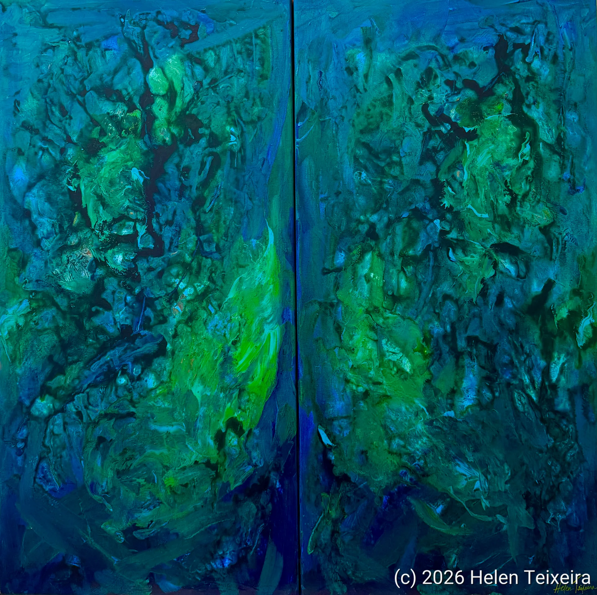 Eden Rock (diptych)